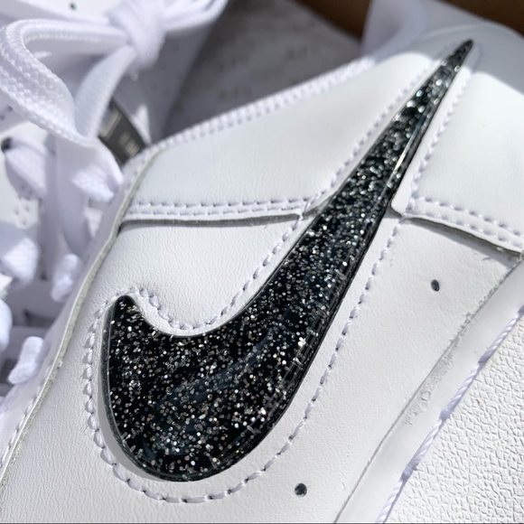 Nike Air Force 1 low white Jelly glitter shoes - Picture 2 of 6